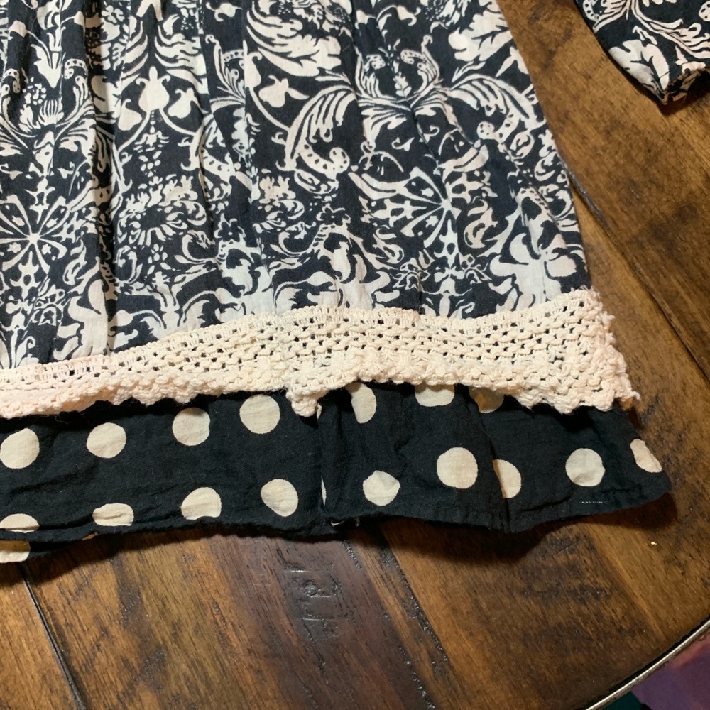 Free Planet red and black paisley dress - Picture 4 of 4